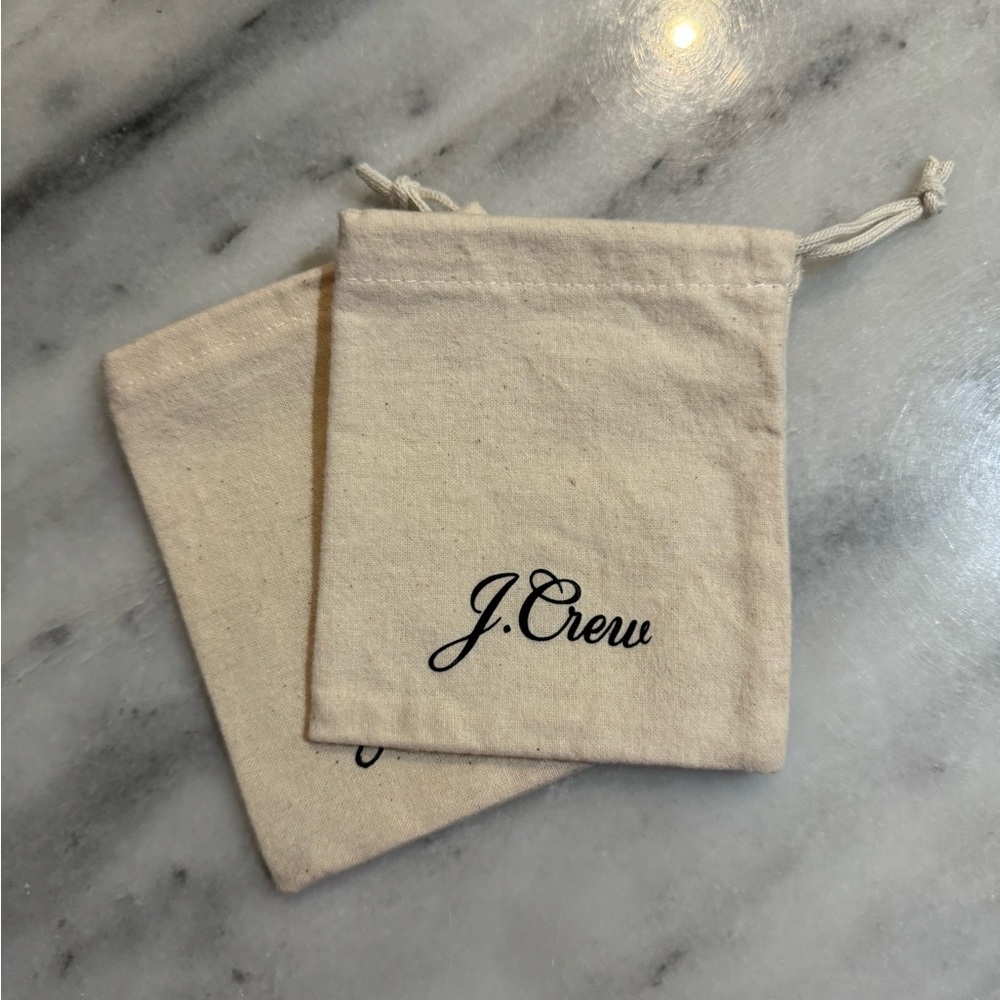 J. Crew Jewelry Dust Bags
